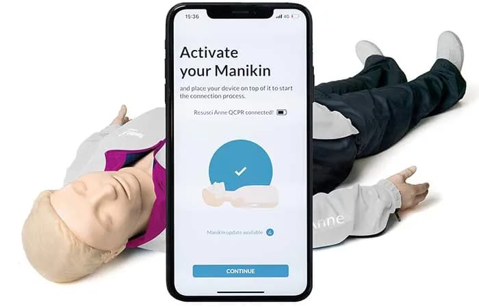 Bắt đầu huấn luyện CPR với TeamReporter